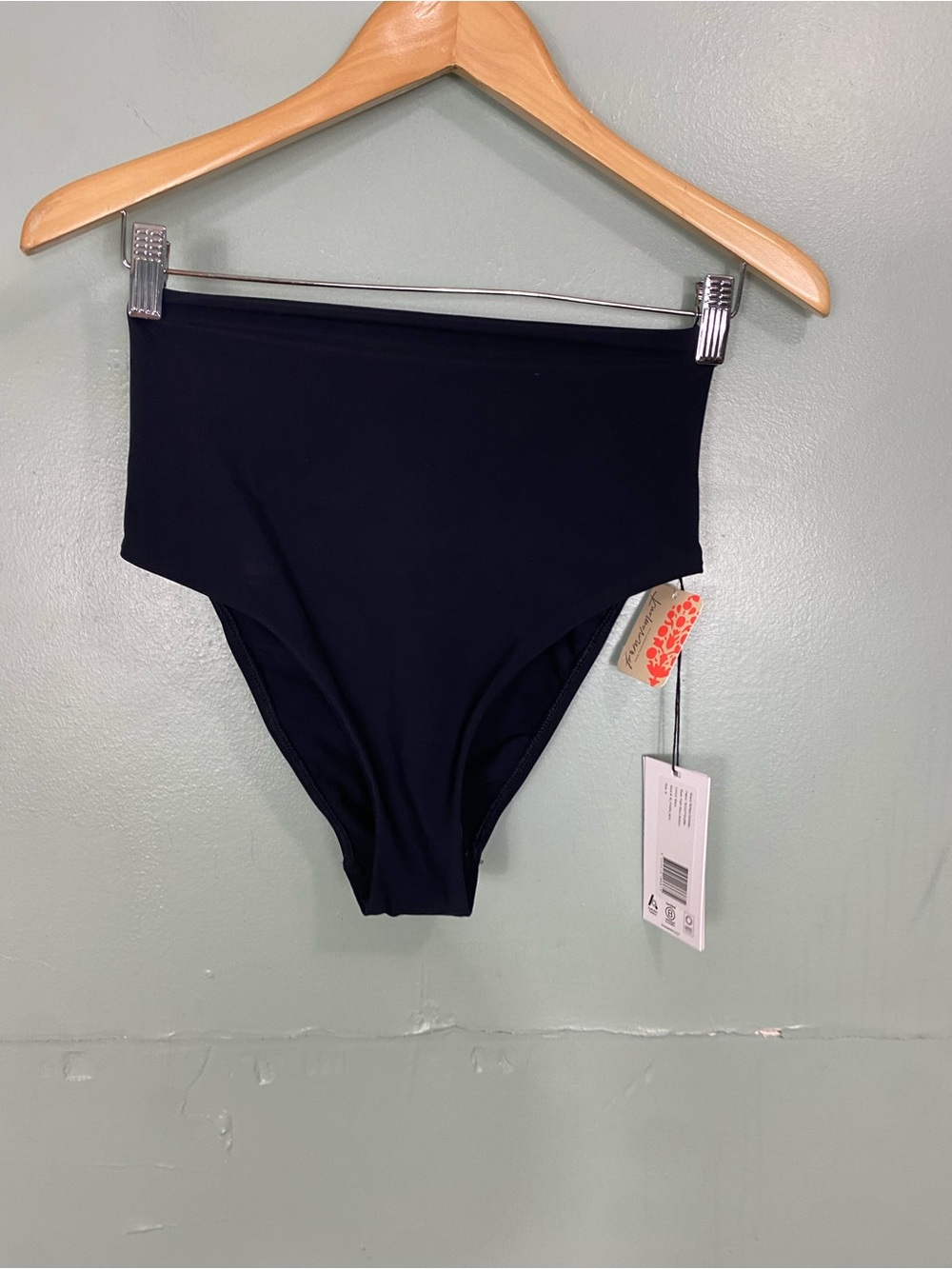 Free People Bondi Born Faith Bikini Bottom Black Sculpteur Small‎